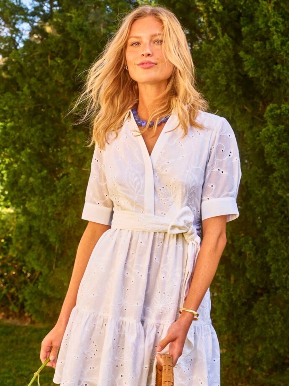 Vineyard Vines Anne Eyelet Shirtdress - Size 12 - Brand New w/o Tags